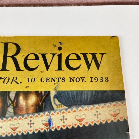 Vintage Pictorial Review Magazine November 1938 Thanksgiving Story - Picture 3 of 9